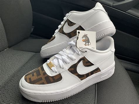 fendi af1|CUSTOM FENDI AIR FORCE 1 .